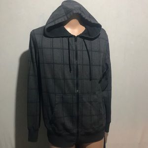 OP Hoodie, Gray/Black, Men’s XL